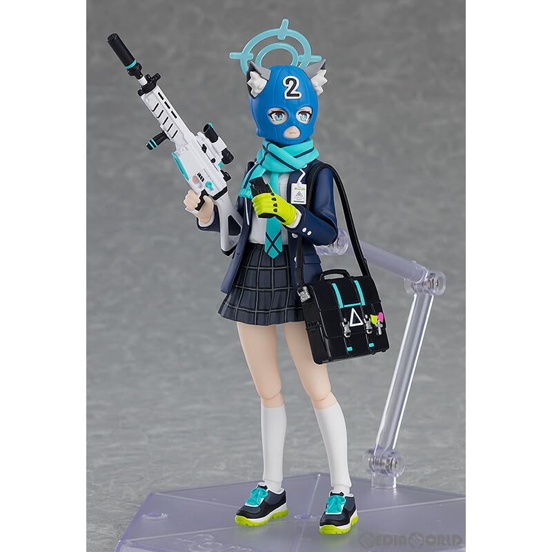 【中古】figma 567 ﾌﾞﾙｰｱｰｶｲﾌﾞ 砂狼シロコ　ブルーアーカイブ[18][240018379730] Amazon | figma ブルーアーカイブ Blue Archive 砂狼シロコ ノン